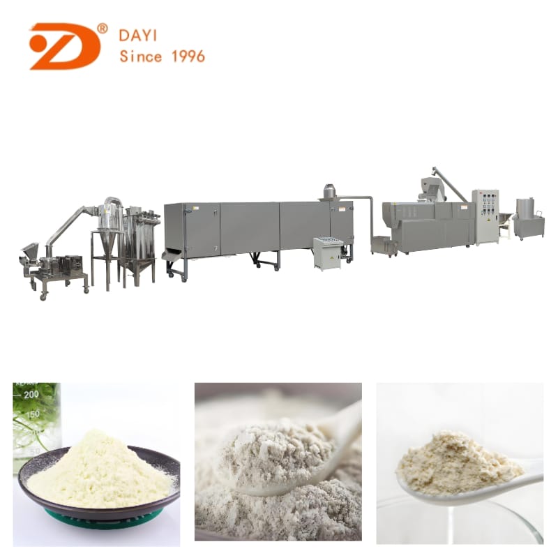 baby food making machine nutrition powder production line