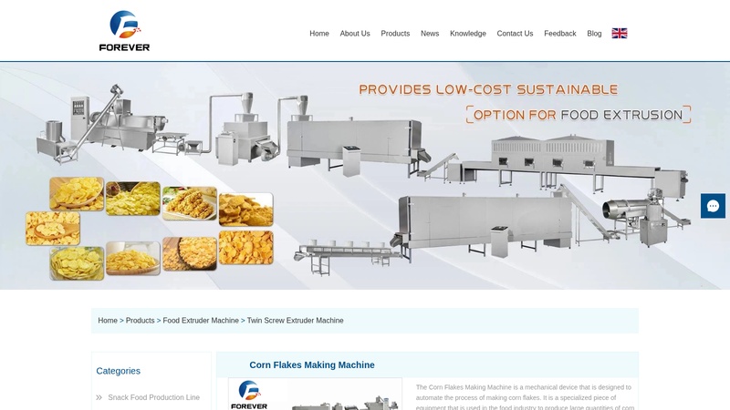 China Corn Flakes Making Machine Suppliers & Manufacturers machinery