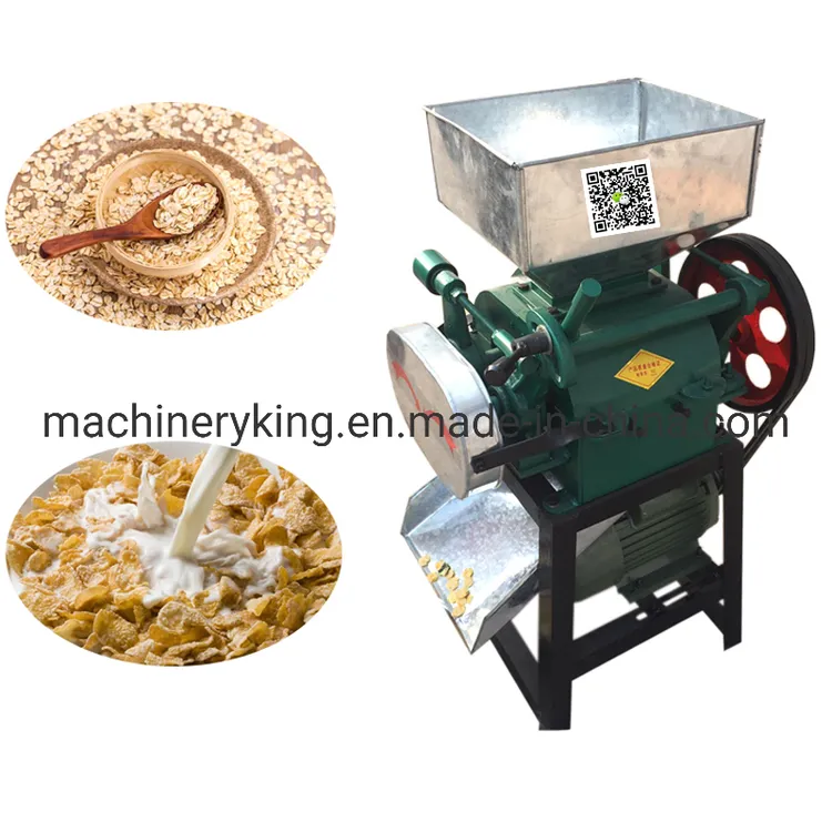 A stock image illustrating corn flakes maker machine concepts