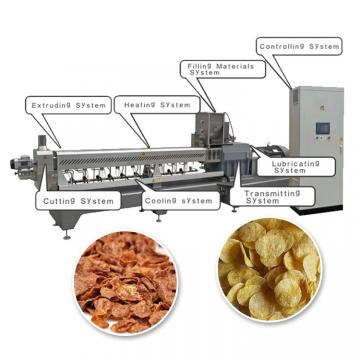 A stock image illustrating corn flakes production line concepts