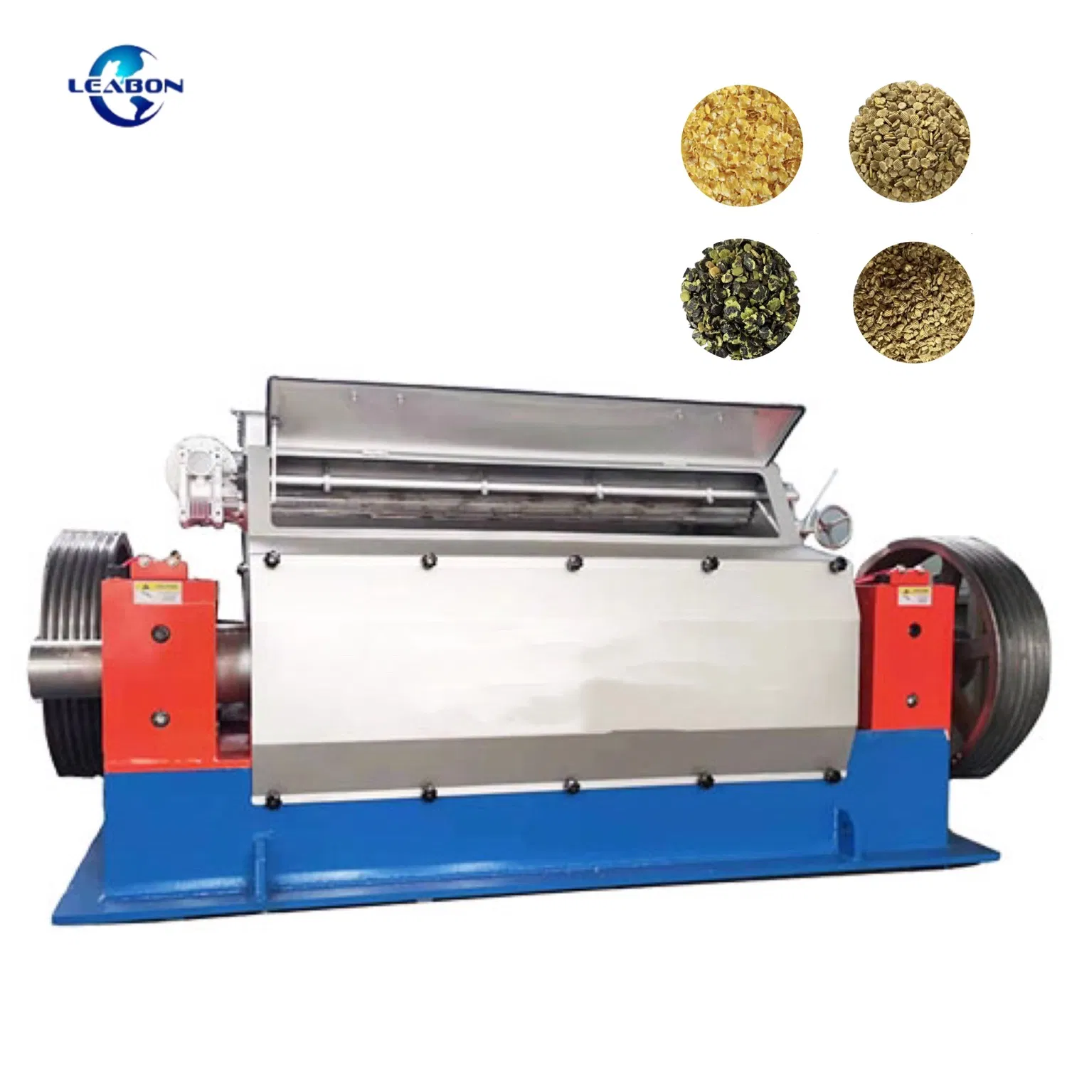 A stock image illustrating maize flake machinery concepts