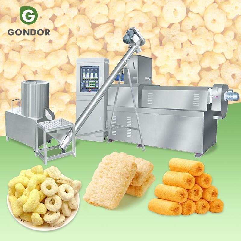 A stock image illustrating mini corn flakes making machine concepts