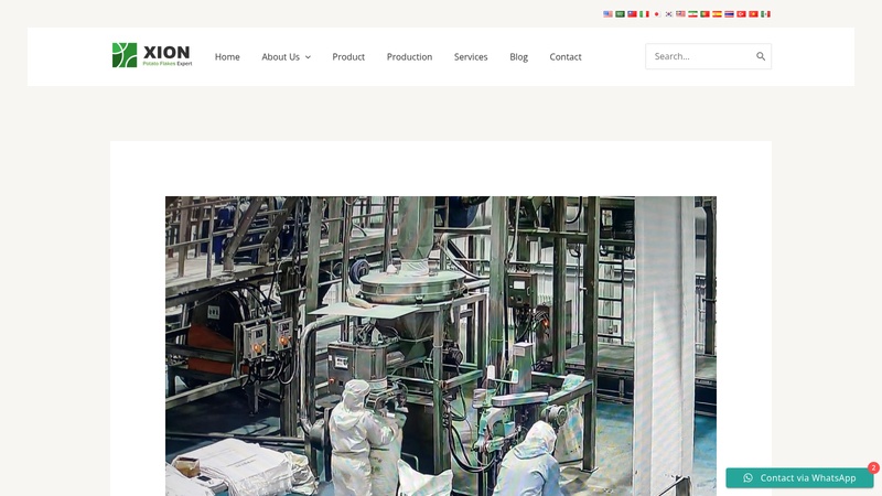 Potato Flakes Production Line – The 17 Core Equipment You Need to Know machinery