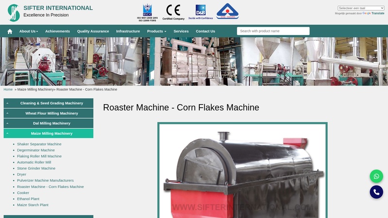 Roaster Machine manufacturer & Supplier machinery